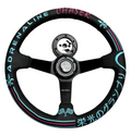 Leather 6 Bolt Steering Wheel Hub Adapter For Dodge GM Buick Chevy Vehicles