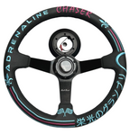 Leather 350mm Steering Wheel Short Hub Adapter Kit For Nissan 200X S13 S14 SR20 KA24