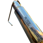 Dual 3" Axle-Back Exhaust w/ 4" Tips for 13-14 Ford Mustang GT 5.0 Coyote V8