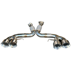 Exhaust for Chevrolet Corvette C8 2020+ Burnt Tips 6.2L V8 3" Catback Exhaust