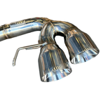 Exhaust for Chevrolet Corvette C8 2020+ Burnt Tips 6.2L V8 3" Catback Exhaust