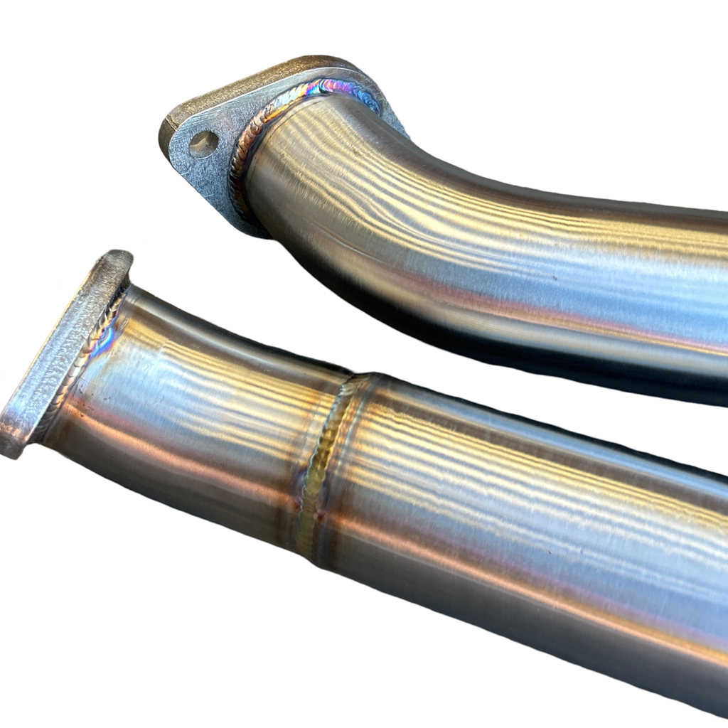 Stainless Full Catback Exhaust Muffler For BMW 335i E90 E92 07-10 N54 Polished