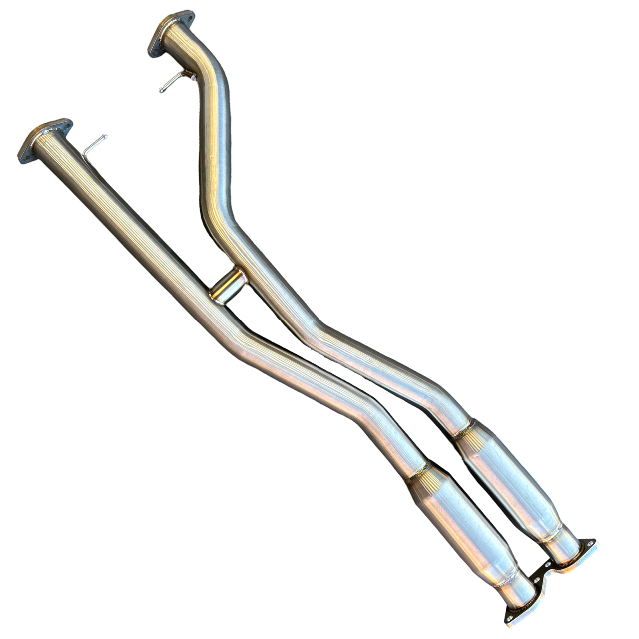 Stainless Full Catback Exhaust Muffler For BMW 335i E90 E92 07-10 N54 Polished
