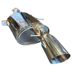 Stainless Full Catback Exhaust Muffler For BMW 335i E90 E92 07-10 N54 Polished