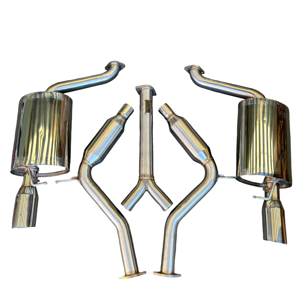 3" Stainless Dual Catback Exhaust Muffler For 92-00 SC300 SC 300 Soarer
