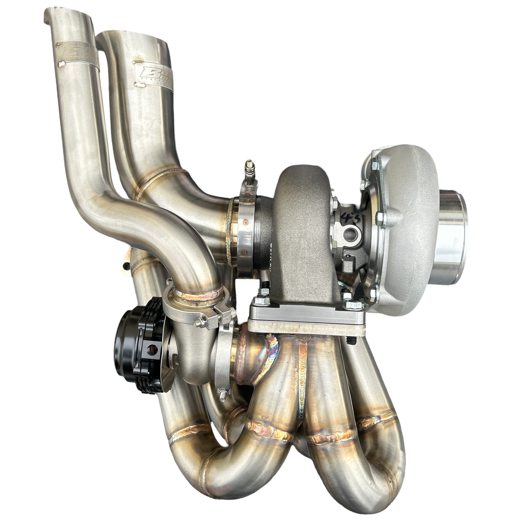 D Series T3 T4 Top Mount Turbo Manifold GSR Si D15 D16 44mm For Civic DC2 EG EK