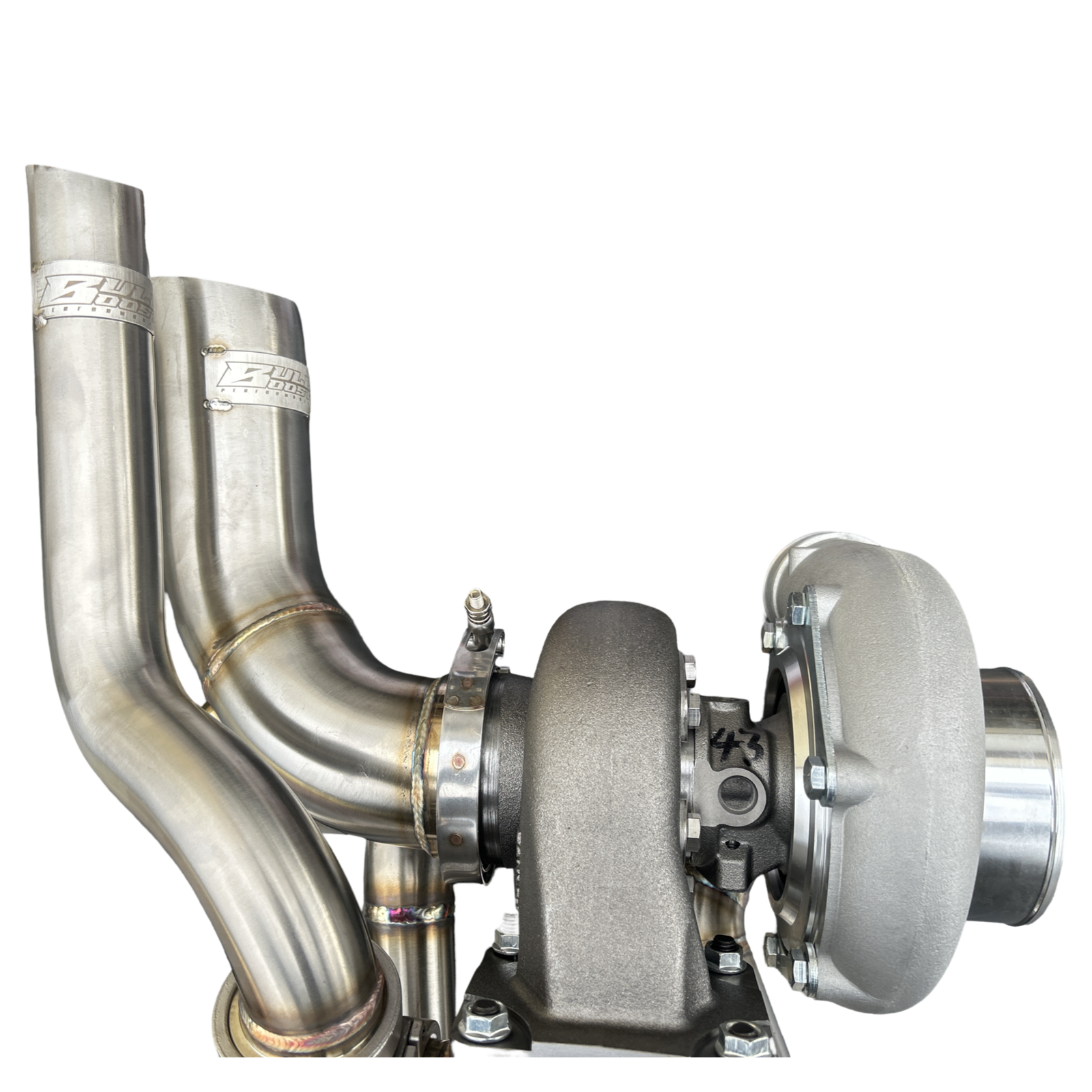 D Series T3 T4 Top Mount Turbo Manifold GSR Si D15 D16 44mm For Civic DC2 EG EK