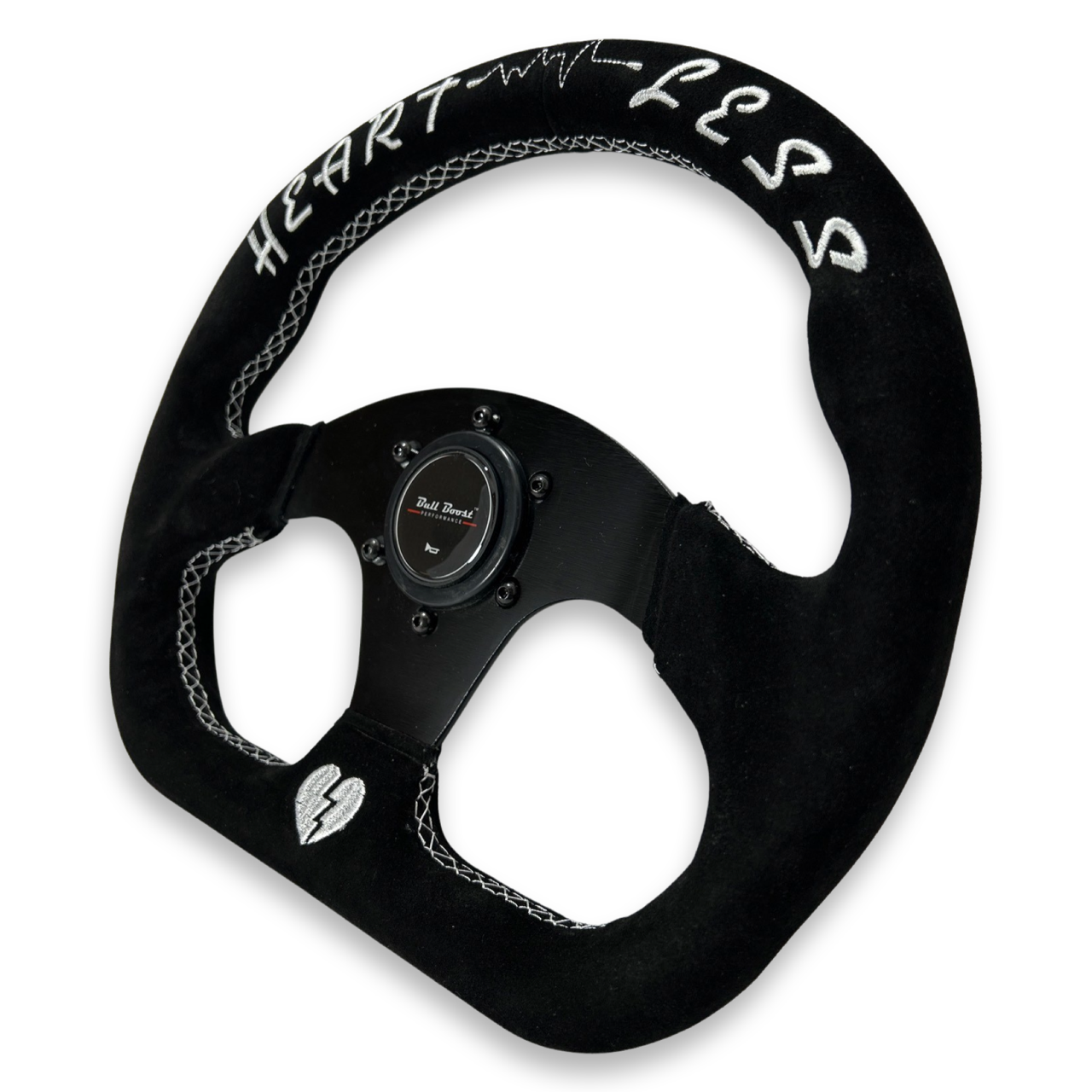 Quadro Style Steering Wheel + Short Hub Adapter Kit For Mustang Focus Fiesta Mazda