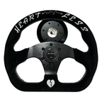 Quadro Style Steering Wheel + Short Hub Adapter Kit For Mustang Focus Fiesta Mazda