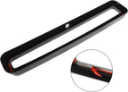 1 Set Black Front Grill Grille Inserts Guards Cover Trim for Dodge Challenger 2015-2022