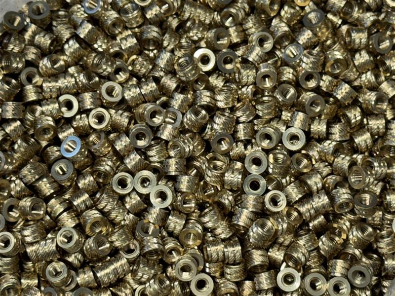 M3 Short Heat-Set Threaded Inserts for 3D Printing – Approx. 100-Pack