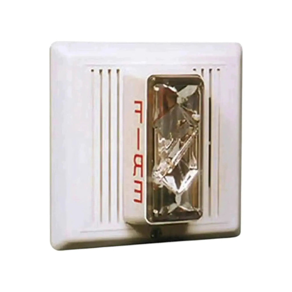 Kidde 15/75 cd Re-entrant Speaker Strobe 25V White Wall Mount for Commercial Fire Safety