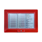 Kidde 16-Pair LED Zone Annunciator UL/FM Approved Fire Safety Monitoring for Contractors
