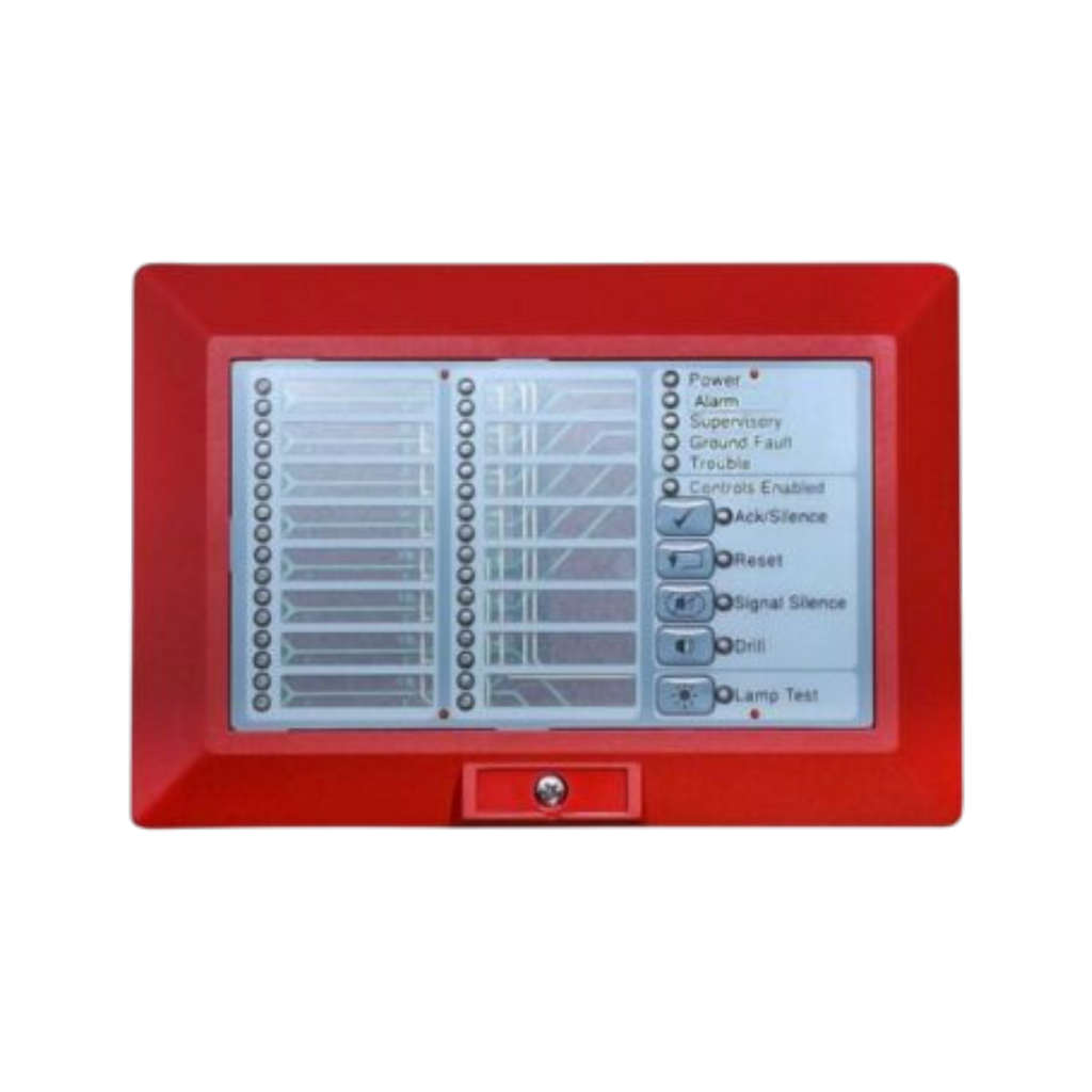 Kidde 16-Pair LED Zone Annunciator UL/FM Approved Fire Safety Monitoring for Contractors