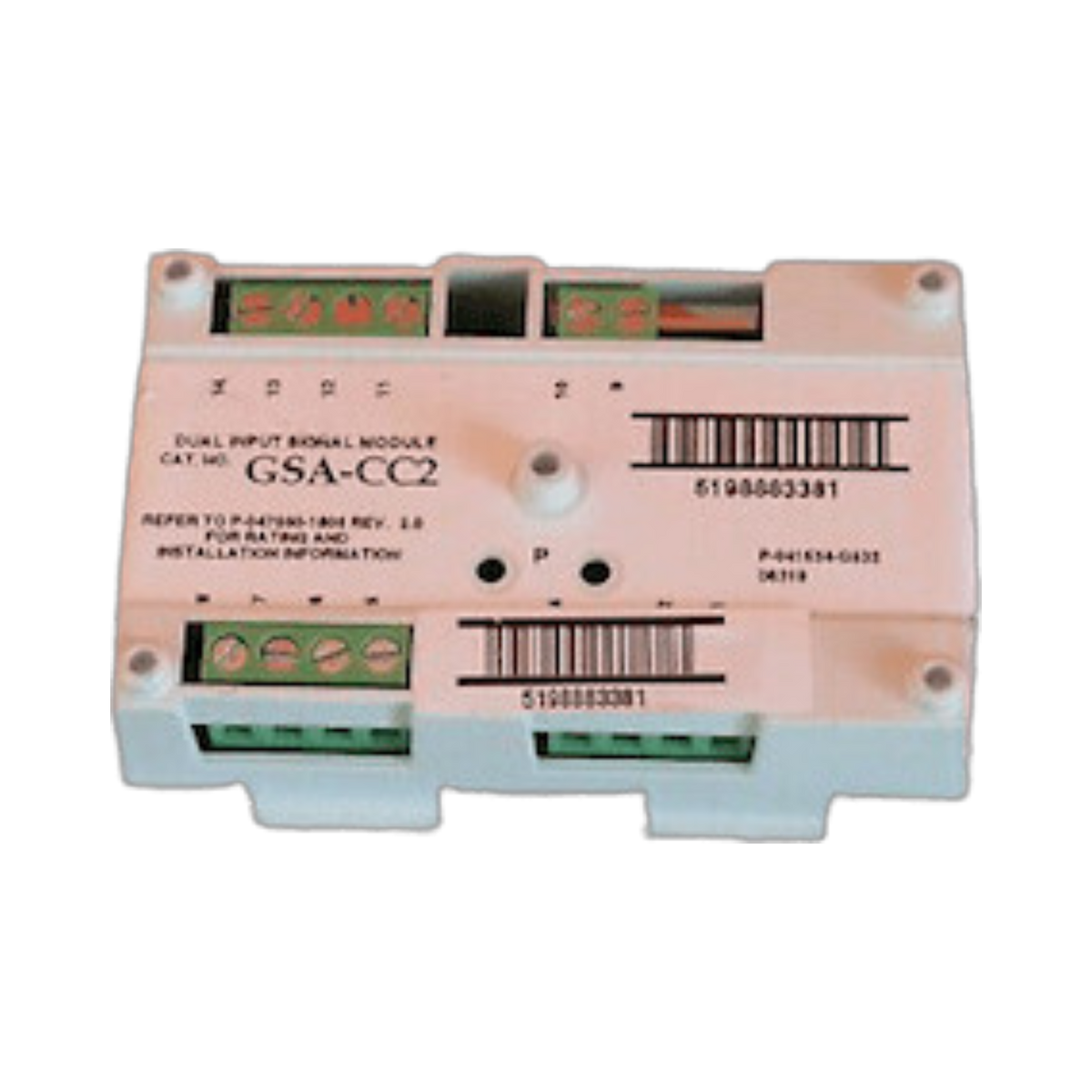 Kidde Dual Input Module for Fire Safety Systems Reliable Switching UL/FM Approved