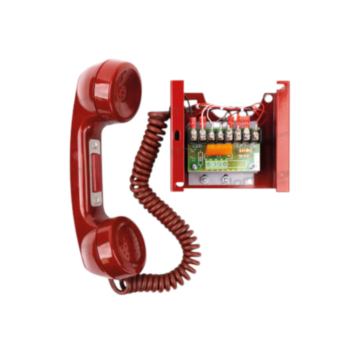 Kidde Fire Safety Handset Red PTT 5 Cord for Rapid Alerts
