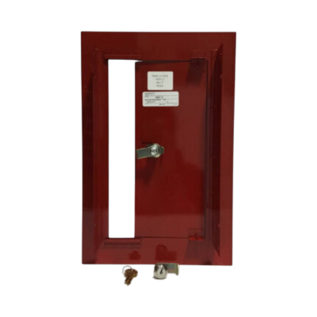 Kidde Flush Trim Non-Break Glass Red Fire Safety Device
