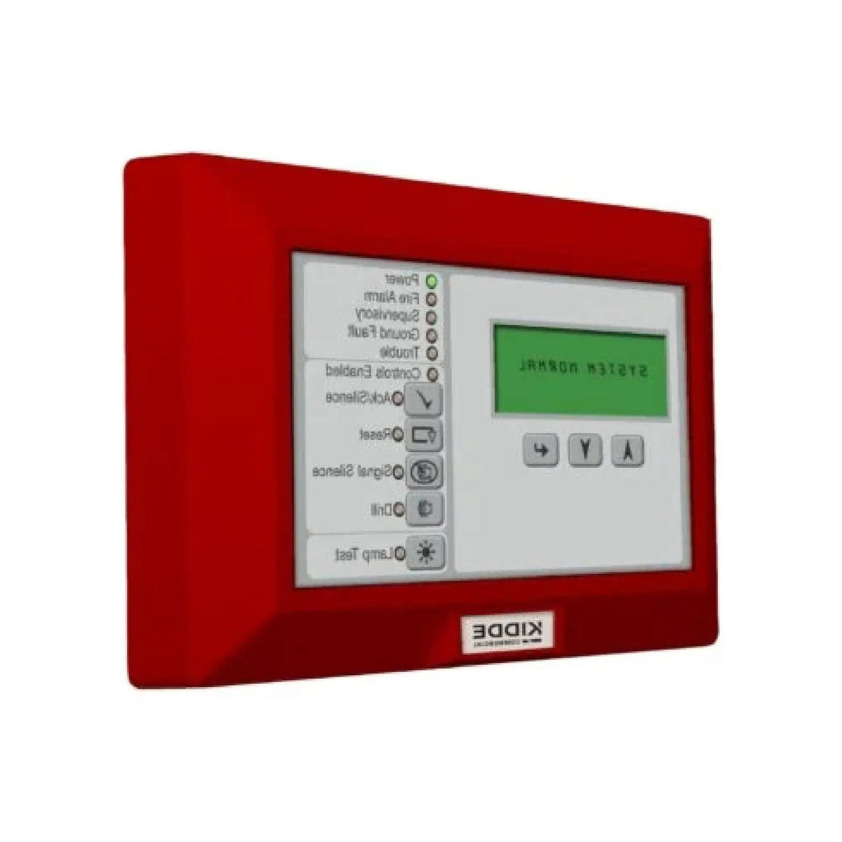 Kidde LCD Text Annunciator Fire Safety Monitor Red UL/FM Approved for Emergency Response