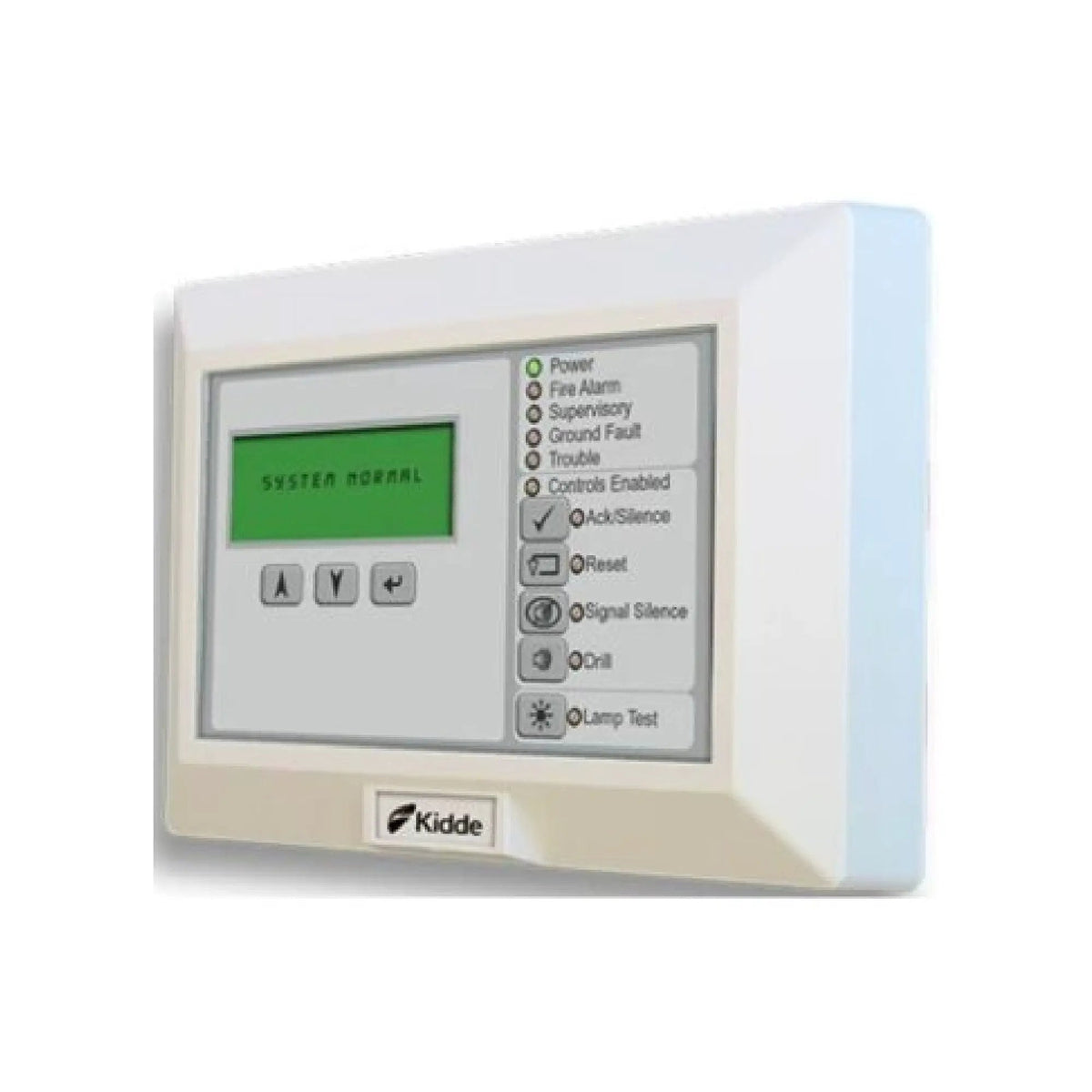 Kidde LCD Text Annunciator Fire Safety Monitor with Clear, Reliable Alerts for Facilities