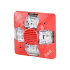 Kidde Outdoor Fire Speaker Strobe 15-115cd Red Alert System