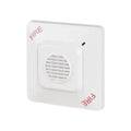 Kidde Outdoor Fire Speaker White Weather-Resistant Safety Audio
