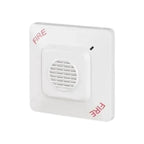 Kidde Outdoor Fire Speaker White Weather-Resistant Safety Audio