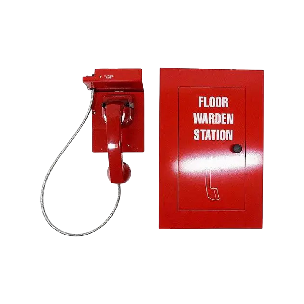 Kidde STN Floor Warden SU Red Four-State Fire Safety System
