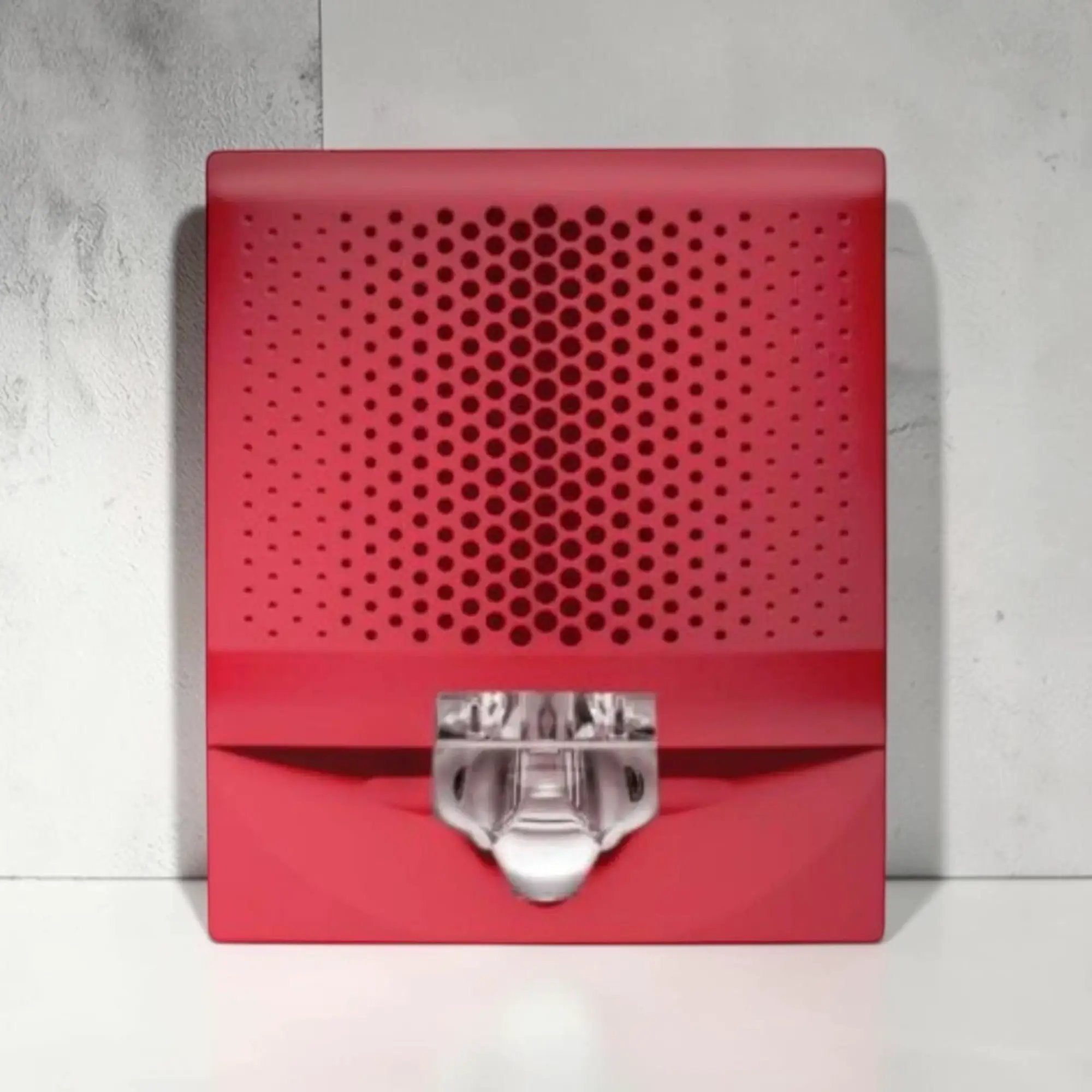 Kidde Wall Horn Red Fire Alarm With Room Wiring Plate Safety