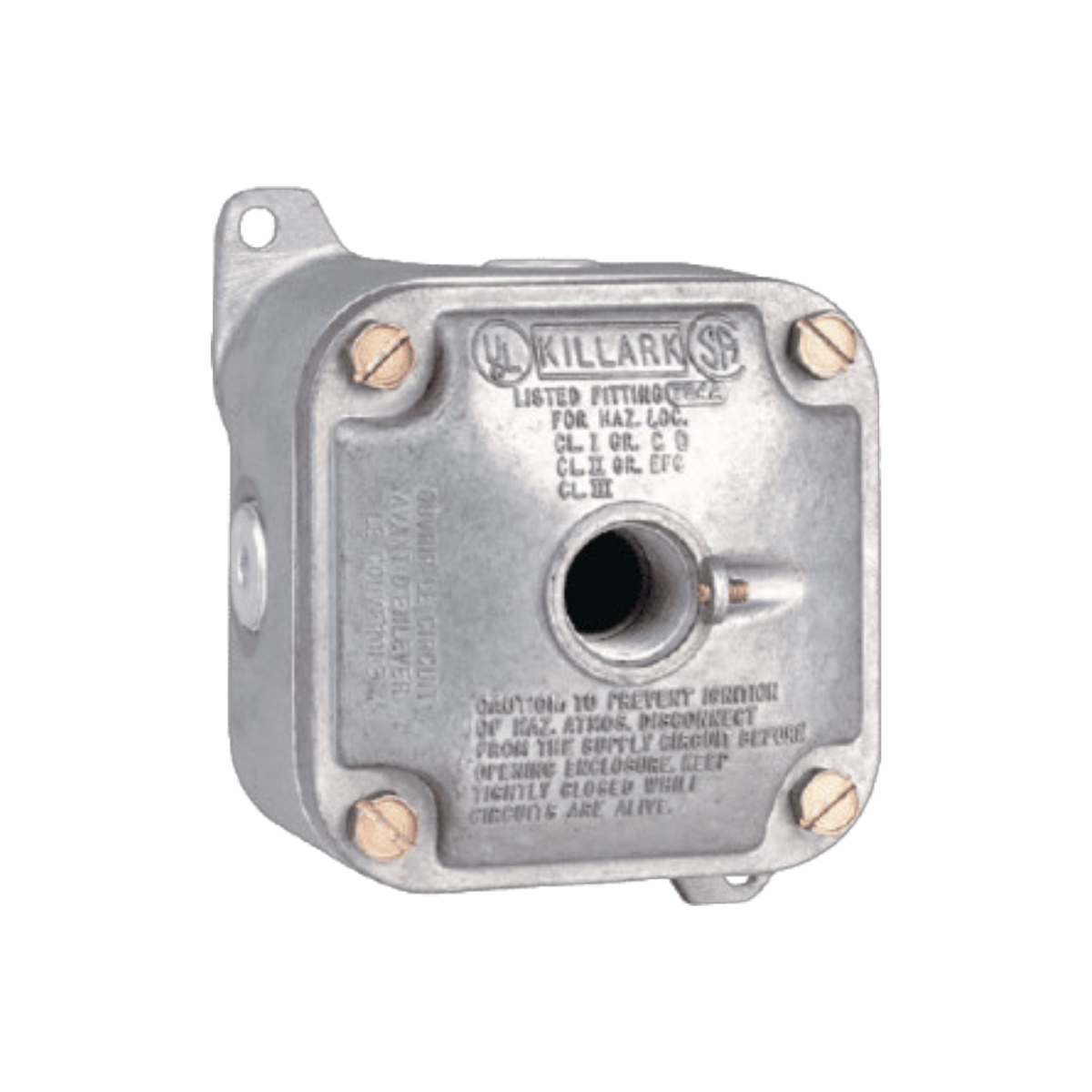Killark Explosion Proof Outlet Body with Cover for Safety