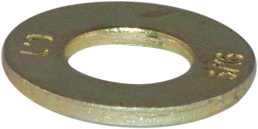 1 L9 SAE Tension Flatwasher Yellow Zinc Plated Domestic USA (500)