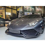 R Style Carbon Fiber Front Lip for Lamborghini Huracan LP580 LP600 LP610