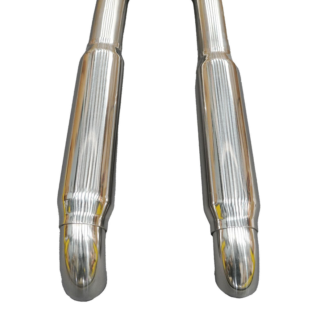 For Camaro Trans Am Stainless True Duals 3" X PIPE + SS MUFFLERS 98 99 00 01 02