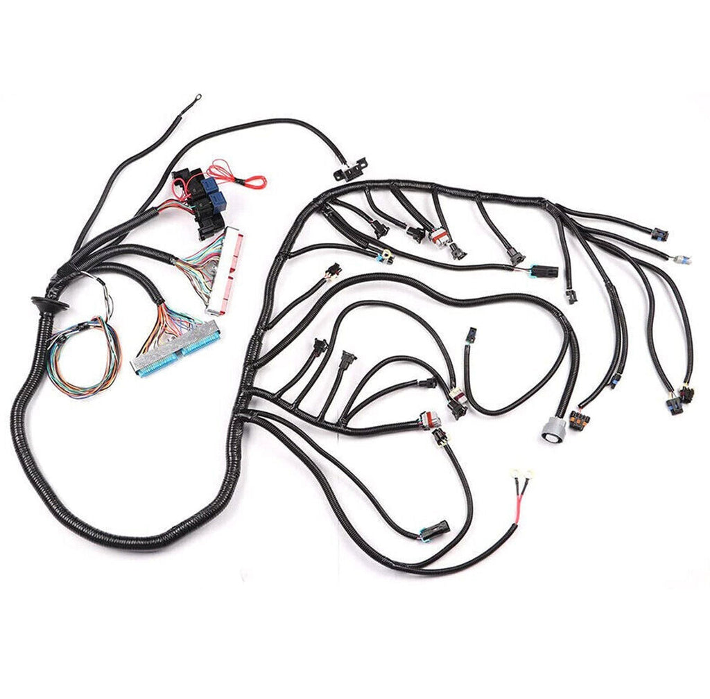 99-03 Vortec 4.8 5.3 6.0L Standalone LS Wiring Harness 4L60E DBC Cable PCM ECM