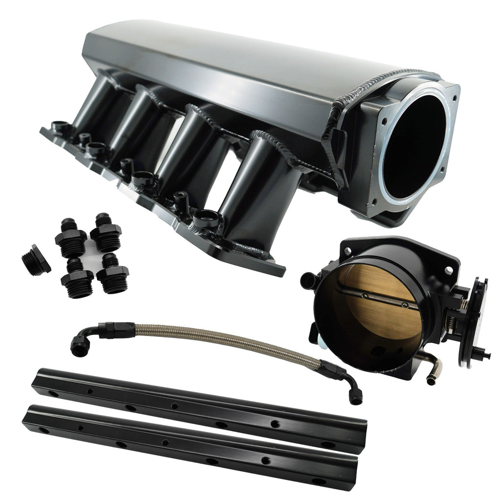 GM LS3 Intake Manifold Fabricated Aluminum 102mm EFI Fuel Injection Sheet Metal