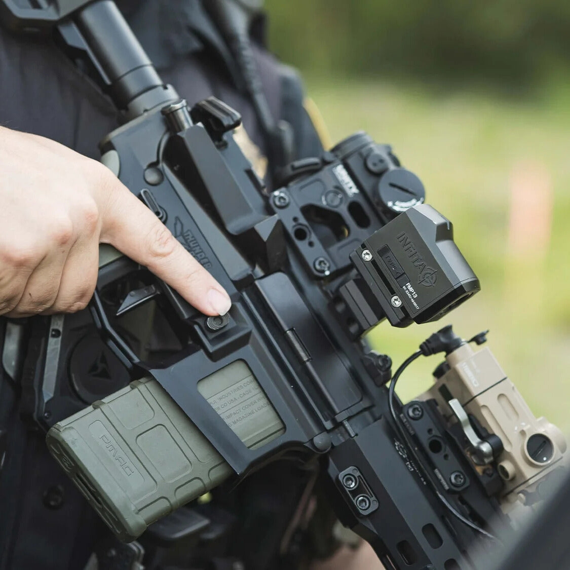 INFITAC Fast Mini FMP13 - w/ Standard RMR Footprint & Rifle Mount Compatible