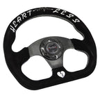 Universal Lightweight Flat Racing Billet 6-Bolt Steering Wheel | AFFILIATE