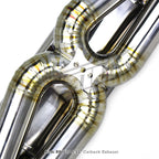 Titanium True F1 Valved Exhaust System for Audi R8 V8 V10 4.2 5.2 2017–23 Type 4S