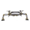 Titanium True F1 Valved Exhaust System for Audi R8 V8 V10 4.2 5.2 2017–23 Type 4S