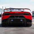 V Style Dry Carbon Fiber Rear Diffuser for Lamborghini Huracan LP 610