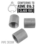 1 1/2 in. Black Merchant Coupling