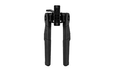 MDT ORYX Bipod |  Height Adjustable |  Durable Premium Polymer Construction |  Rubber Feet |  Sling Stud Attachment Interface |  Matte Finish |  Black