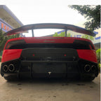M Style Forged Carbon Fiber Rear Diffuser for Lamborghini Huracan LP 610 4