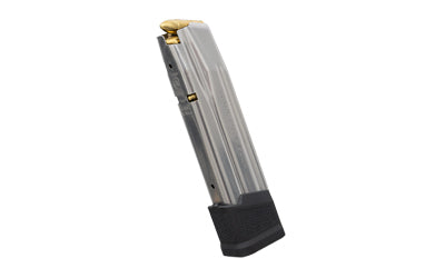 Magpul Industries Magazine |  AMAG 21 SG9 |  9MM |  21 Rounds |  Fits Sig P320 |  Stainless Steel |  Silver