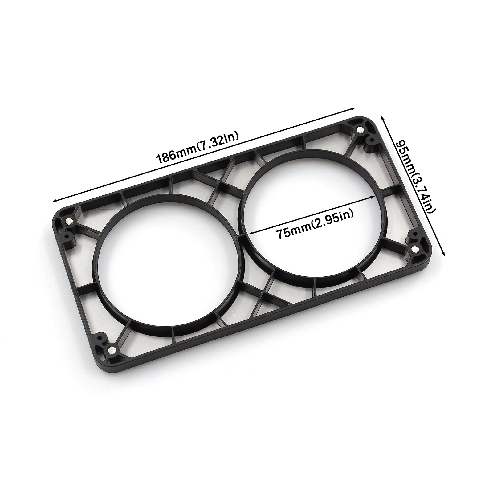 Stainless Steel Center Console Cup Holder Ash Tray Delete for 1989-1997 Mazda MX-5 Miata MK1