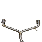 3.5" Stainless Tip Catback Exhaust for VW Golf GTI 2.0T MK6 MKVI 10-14 304SS
