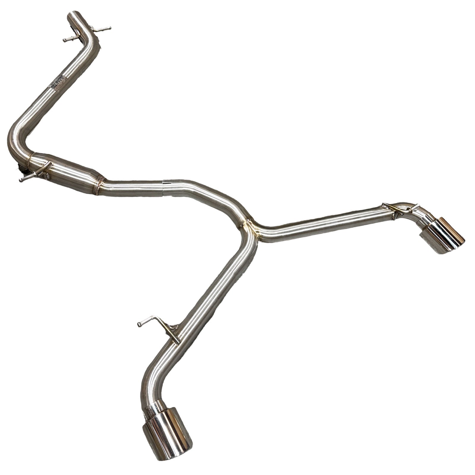 3.5" Stainless Tip Catback Exhaust for VW Golf GTI 2.0T MK6 MKVI 10-14 304SS