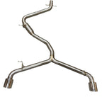3.5" Stainless Tip Catback Exhaust for VW Golf GTI 2.0T MK6 MKVI 10-14 304SS