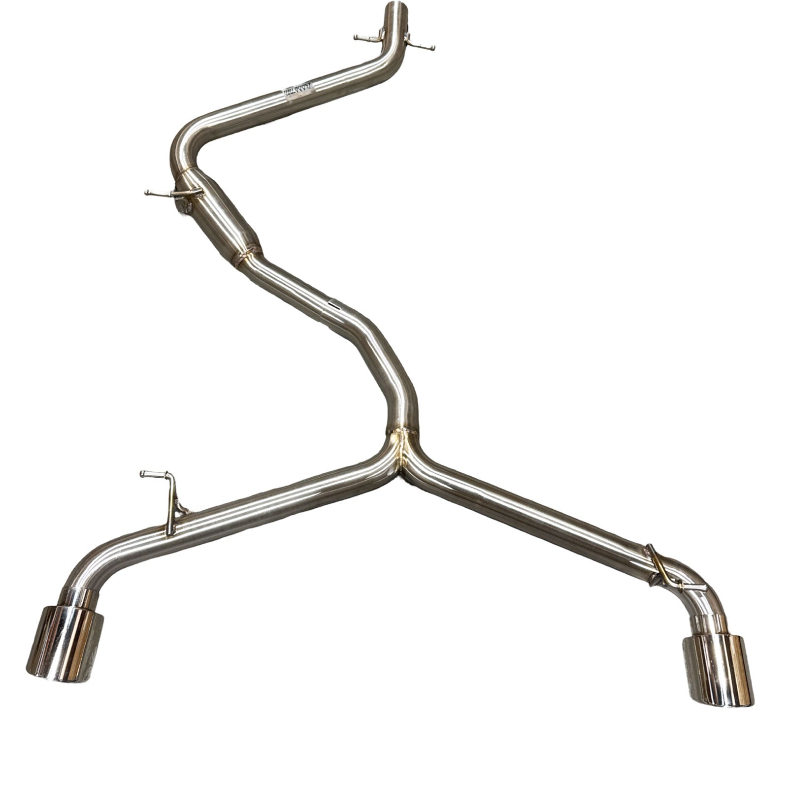 3.5" Stainless Tip Catback Exhaust for VW Golf GTI 2.0T MK6 MKVI 10-14 304SS