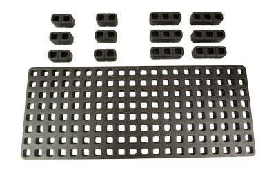 Magpul Industries DAKA GRID Organizer Expanded Polypropylene Foam Construction |  Fits Pelican V700 Vault |  Matte Finish |  Black |  Includes (6)-Triple Blocks |  (6)-Double Blocks and Replacement Base Foam |  Black |  3.8 lbs