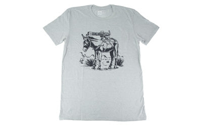 Magpul Industries Burro |  T-Shirt |  2X Large |  Cotton Polyester Blend |  Stone Gray Heather